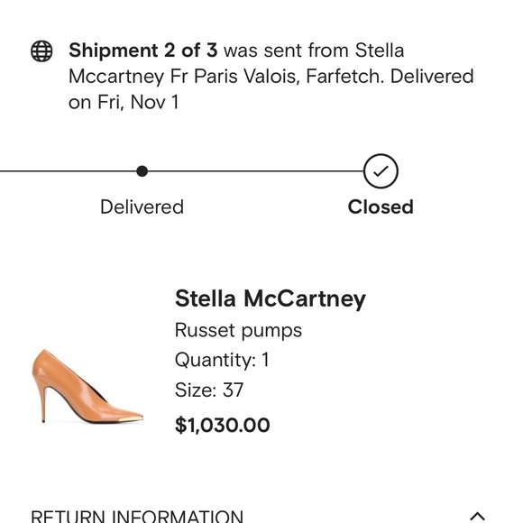 Stella McCartney size 37 Russet Pumps - Picture 7 of 12